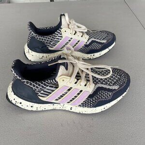 Adidas Women's Ultra Boost YYJ 606004  Color: Blue/White and Purple  Size: 6.5